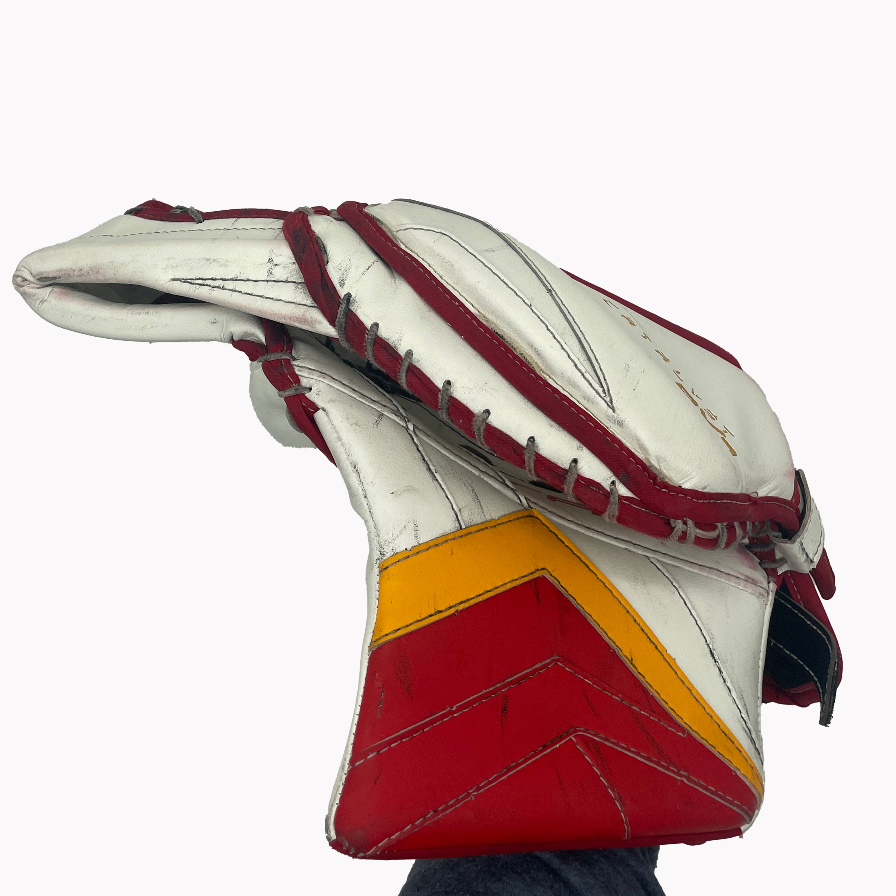True Catalyst PX3 - Ensemble de gardien de but Pro Stock d'occasion (rouge/jaune/blanc)